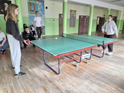 Finał Mistrzostw Szkoły w indywidualnym tenisie stołowym